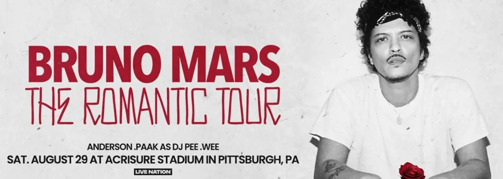Bruno Mars & DJ Pee.Wee at Acrisure Stadium