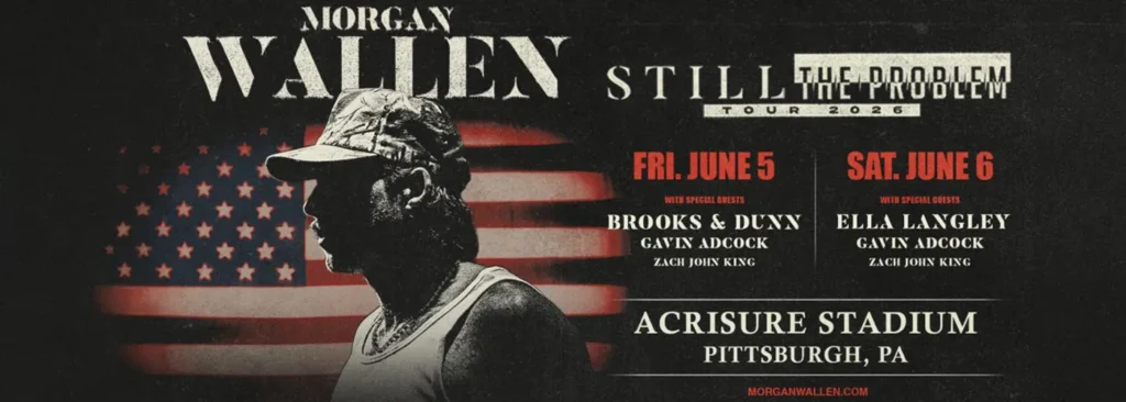Morgan Wallen at Acrisure Stadium